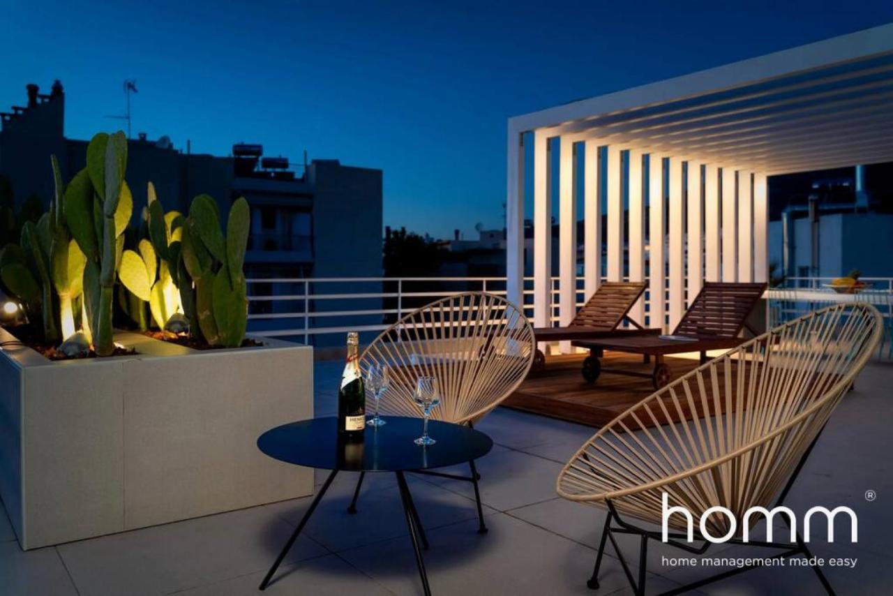 アテネBrand New Homm Penthouse In Ano Glyfada, Dilouアパートメント エクステリア 写真