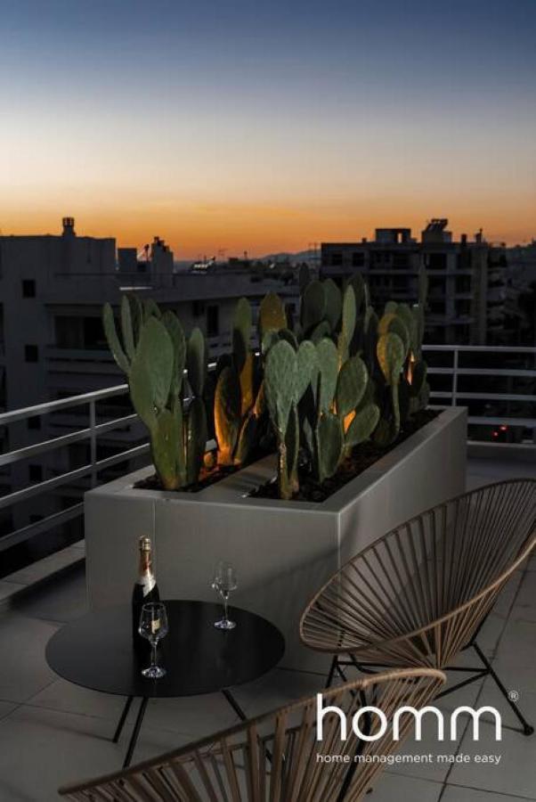 アテネBrand New Homm Penthouse In Ano Glyfada, Dilouアパートメント エクステリア 写真