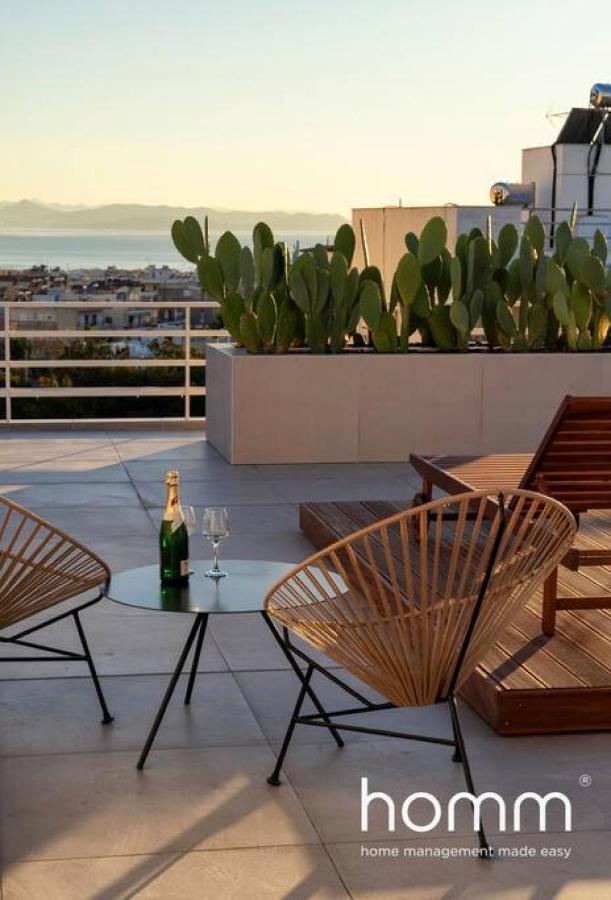 アテネBrand New Homm Penthouse In Ano Glyfada, Dilouアパートメント エクステリア 写真
